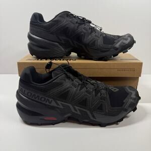 NIB • Salomon SPEEDCROSS 6 men's Trail Running Shoes Size: 10